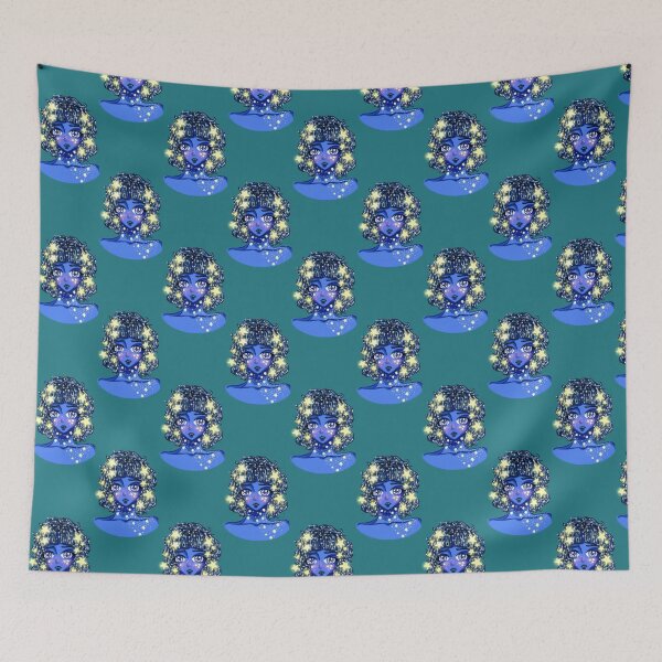 Item preview, Blue Star Alien designed and sold by shahdraws.
