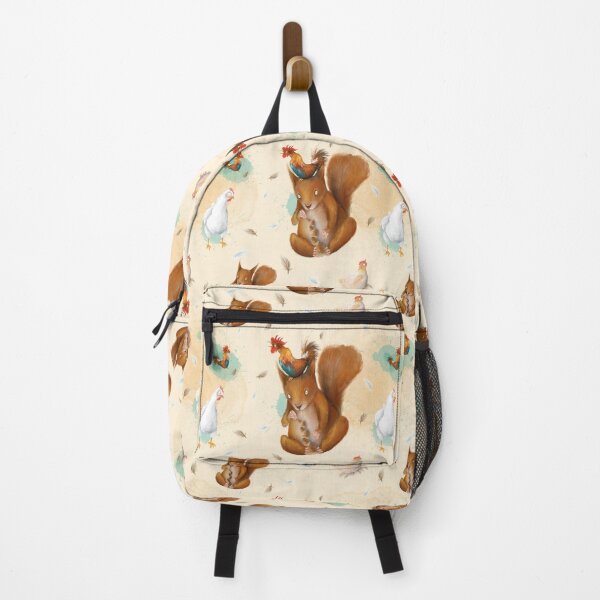 Item preview, Squirrels and hens designed and sold by Stella Maris Mongodi.