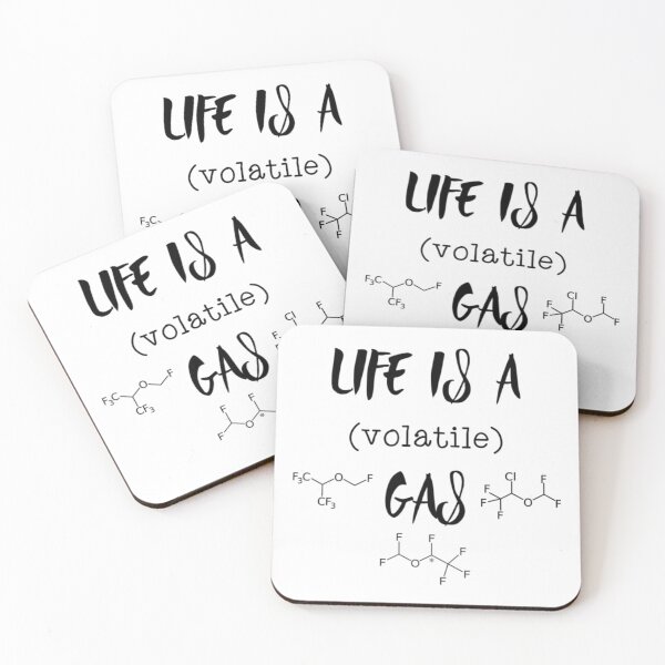 Item preview, Life is a Volatile Gas designed and sold by VersiMerch.