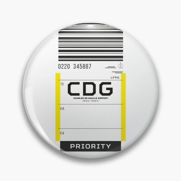Artikelvorschau, Bagtag CDG entworfen und verkauft von avionuts.