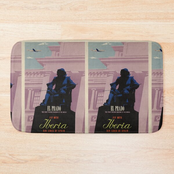 Item preview, El Prado vintage travel poster designed and sold by stickart-marek.