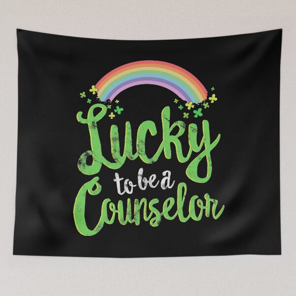 Item preview, Lucky To Be A Counselor T-Shirt School St Patricks Day Gift designed and sold by 14thFloor.