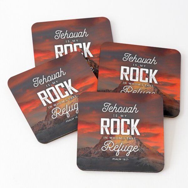 Item preview, Jehovah is my rock Psalm 18:2 designed and sold by KA DESIGNS.
