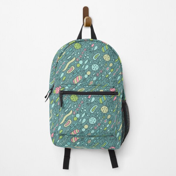 Item preview, Microbes pattern. Bacteria design for biology lovers. Virus illustration. designed and sold by kostolom3000.