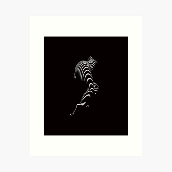 Female body Art Print