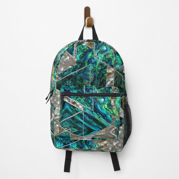 Item preview, Abstract Geometric Abalone and Mother of pearl  designed and sold by Nartissima.