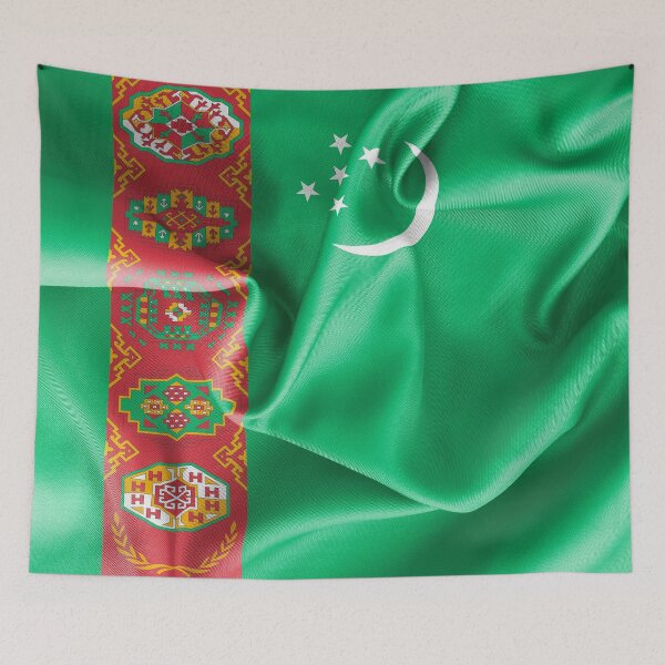 Item preview, Turkmenistan Flag designed and sold by MarkUK97.