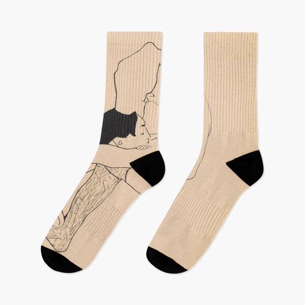 Item preview, Egon Schiele - Lovers designed and sold by DejaVuStudio.