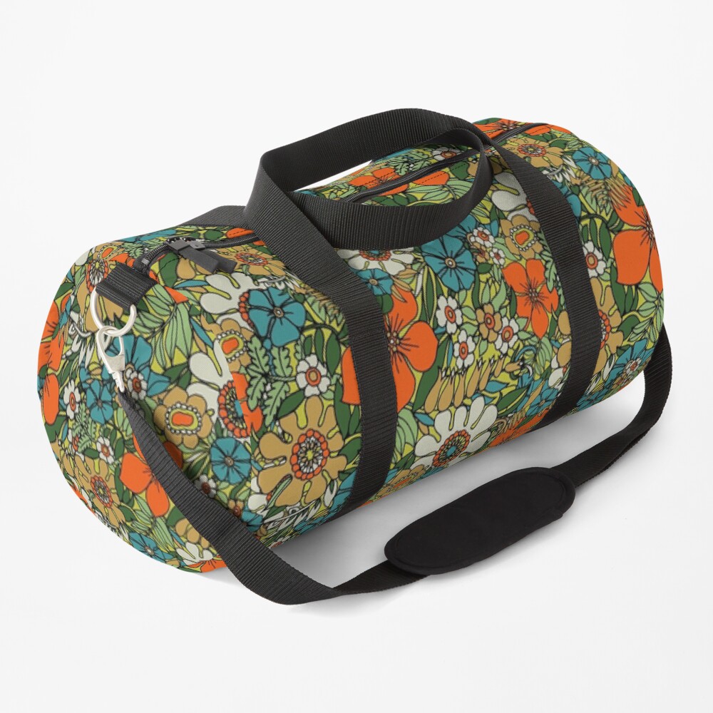 70s Plate Duffle Bag