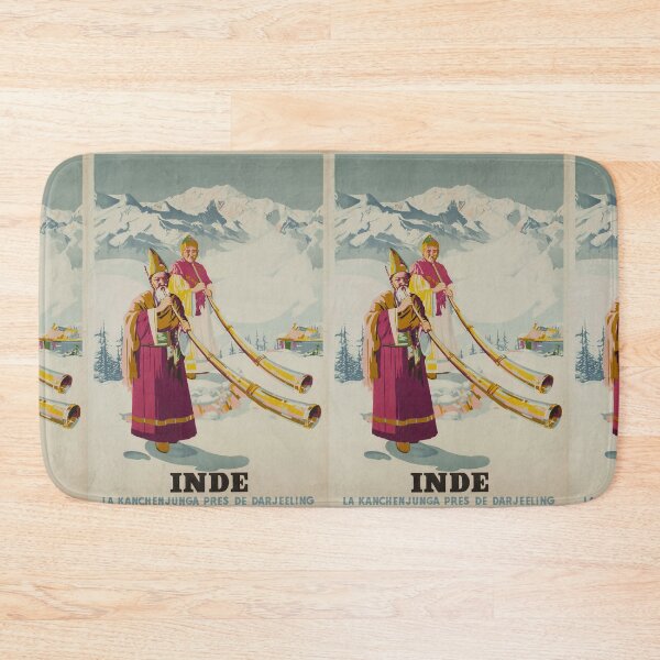 Aperçu de l'œuvre Inde affiche vintage créée et vendue par stickart-marek.