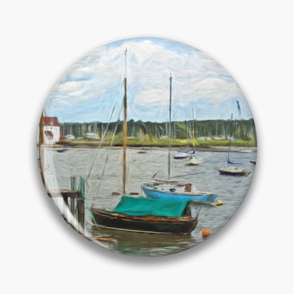 Item preview, Moored Boats At Woodbridge  designed and sold by IanWL.