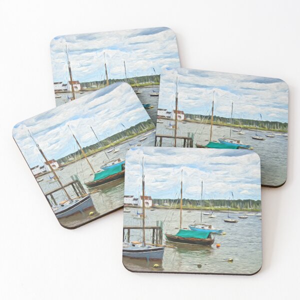 Item preview, Moored Boats At Woodbridge  designed and sold by IanWL.