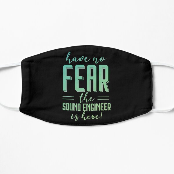 Sound Engineer Flat Mask