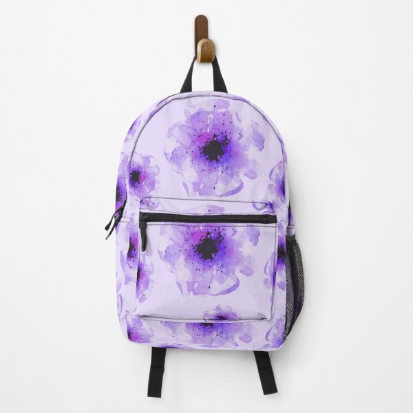 Item preview, Watercolor Purple Flower Pattern designed and sold by parazitgoodz.