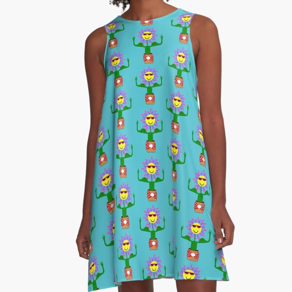 Flower Power, power of the flower A-Line Dress