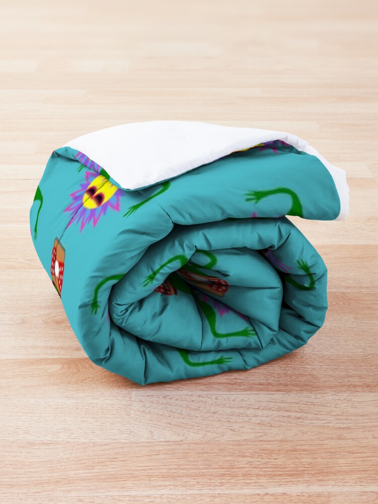 Alternate view of Flower Power, power of the flower Comforter
