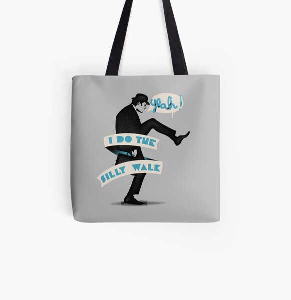 Silly walk All Over Print Tote Bag