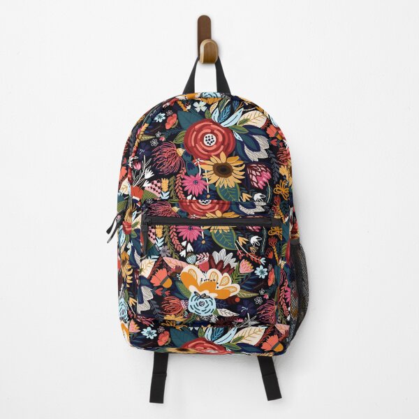Popping Moody Floral Backpack