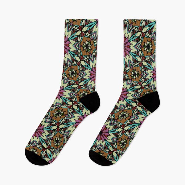 Item preview, Floral pattern bohemian style  designed and sold by Woraya.