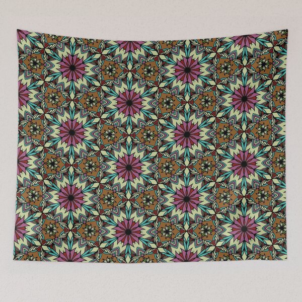 Item preview, Floral pattern bohemian style  designed and sold by Woraya.