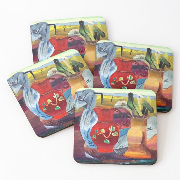 Item preview, Frances Hodgkins - Red Jug designed and sold by ArtExpression.