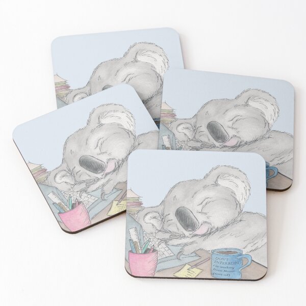 Item preview, Koala working from home designed and sold by AussieLogic.