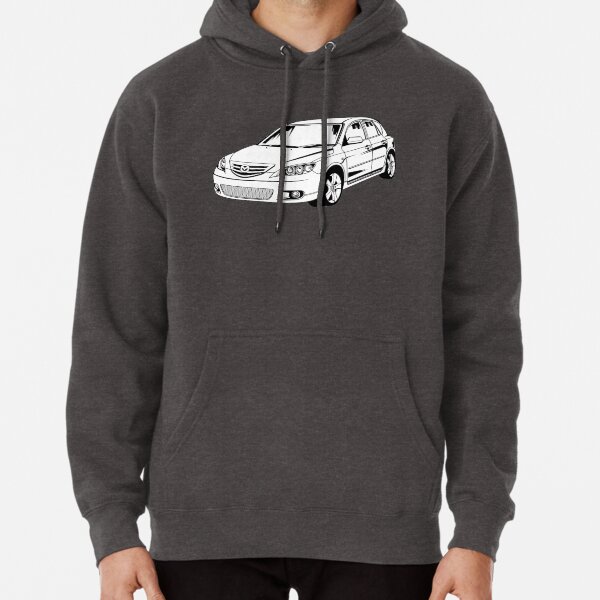 New Mazdaspeed 3 Gen1 Hooded Sweater Jacket Pullover Hoodie 
