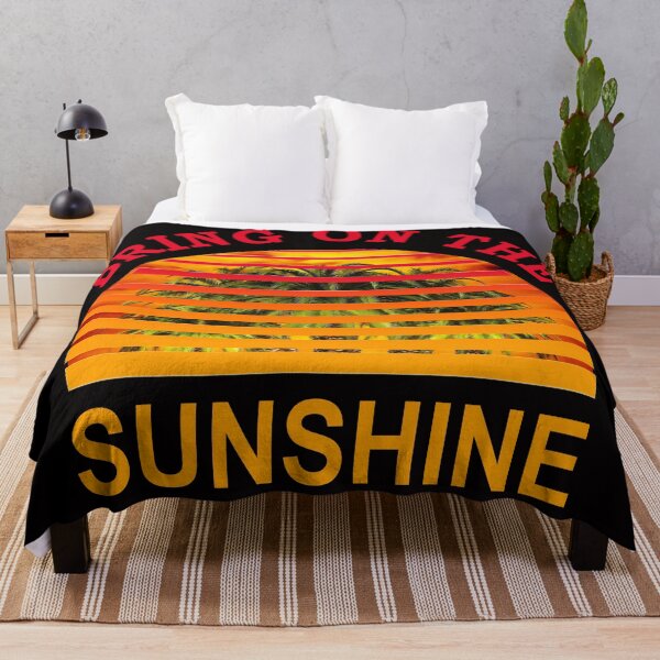 Item preview, BRING ON THE SUNSHINE - Summer design with palm trees - sun - waves - beach - Best gift for her designed and sold by BestStuffDepot.