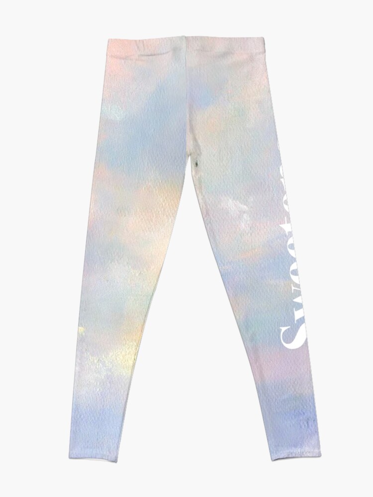 Imagen 4 de 5, Leggings con la obra dulce pastel teñido anudado, diseñada y vendida por Cloudjls.