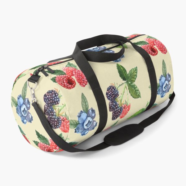 Item preview, Watercolor Strawberry Raspberry Black Currant Pattern designed and sold by parazitgoodz.