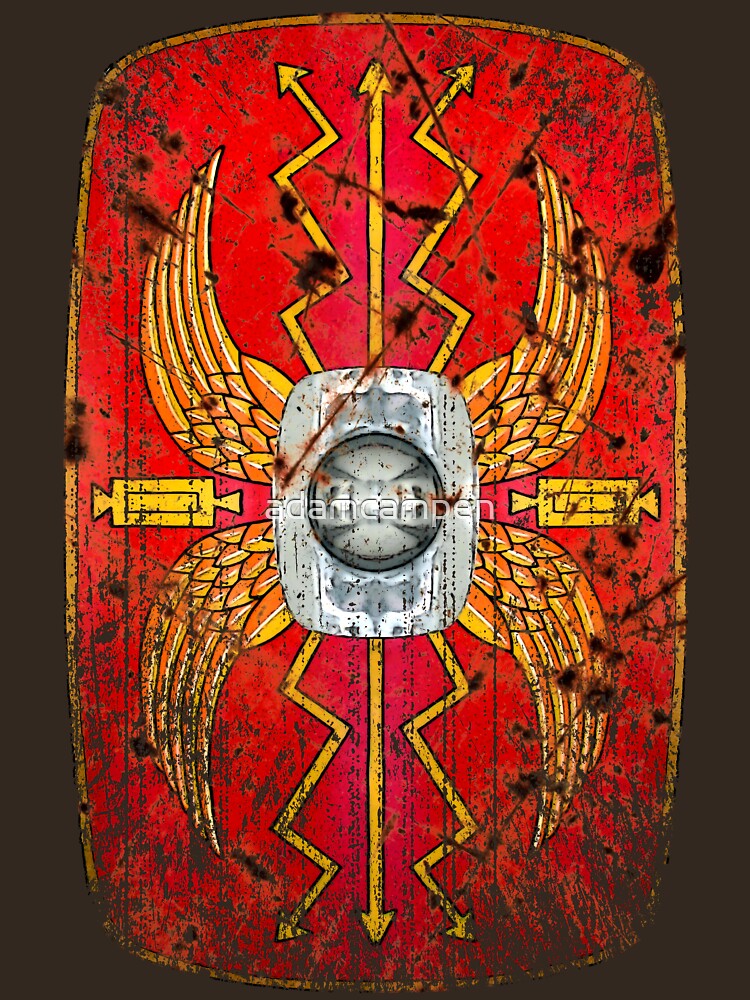 Roman Shield T Shirt By Adamcampen Redbubble Raf,750x1000,075,t,33281f 5b604c86ce
