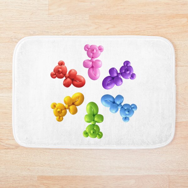 Artikelvorschau, Regenbogenbonbonfarbe Teddybärballonstern entworfen und verkauft von Retro Futurist.