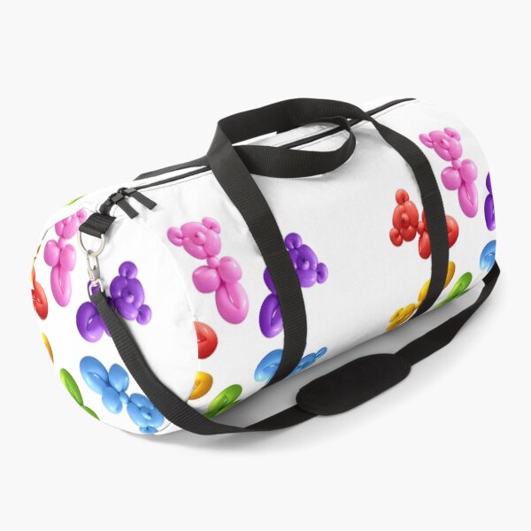 Item preview, Rainbow candy color teddy bear balloon star designed and sold by Retro Futurist.