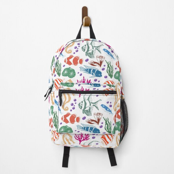 Item preview, pretty sea fishes and corals pattern designed and sold by AsyaTury.