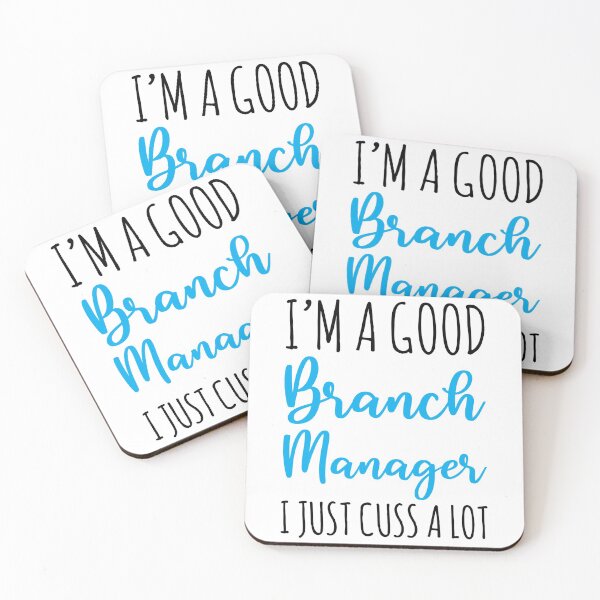 Item preview, I'm A Good Branch Manager I Just Cuss A Lot designed and sold by kamrankhan.