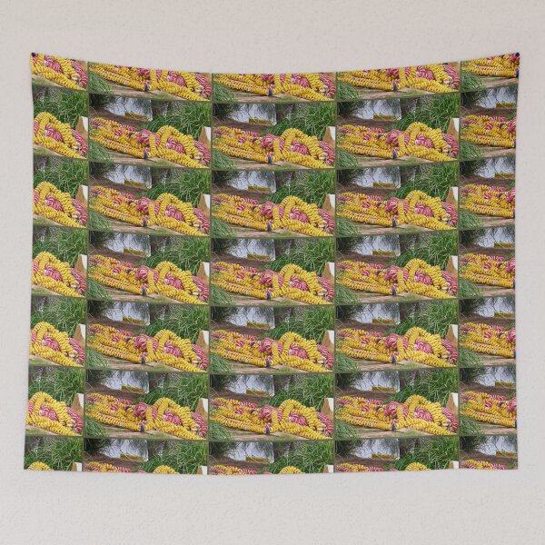 Item preview, Colorful Yellow and Red Floating Boat Regatta Line Markings all in a bunch (一堆五颜六色的黄色和红色浮船赛船会线标记) by Bao-Er designed and sold by Chinaspaces.