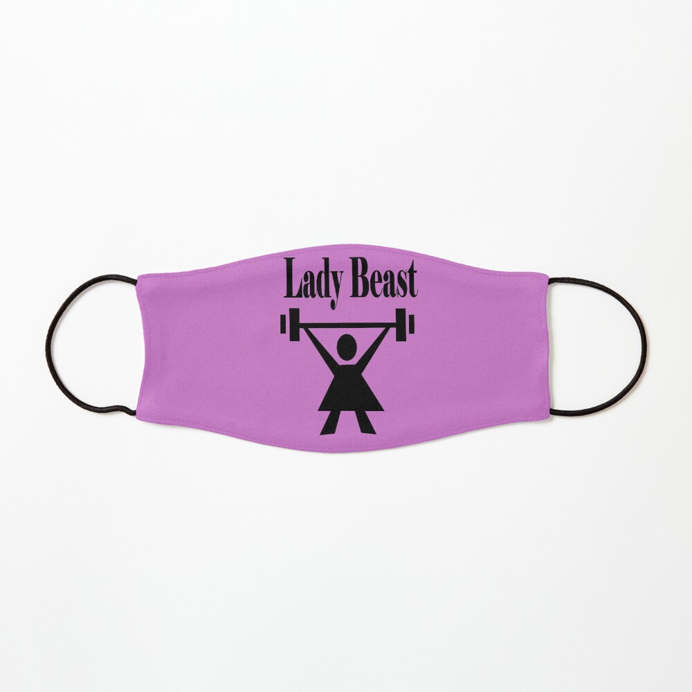 Lady beast, a strong powerful woman that lifts heavy Mask
