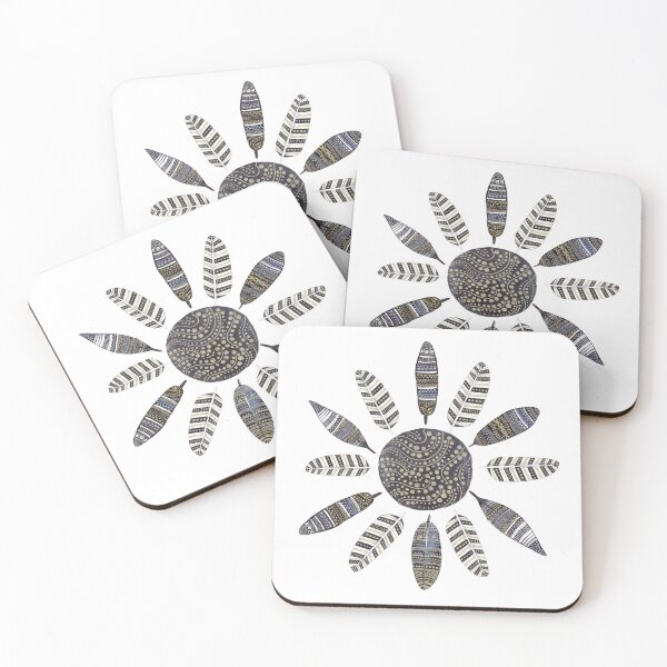 Item preview, Feather Sun bohemian design designed and sold by Lisa Casineau.