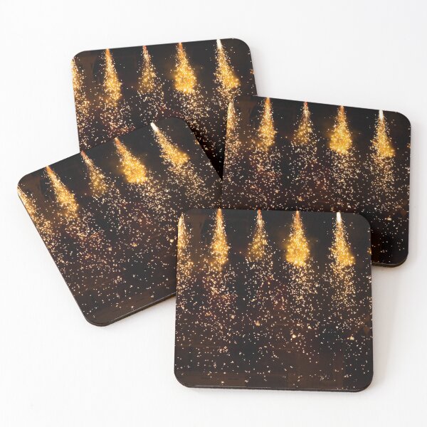 Item preview, Sparkling golden theatre lights designed and sold by Photopat.