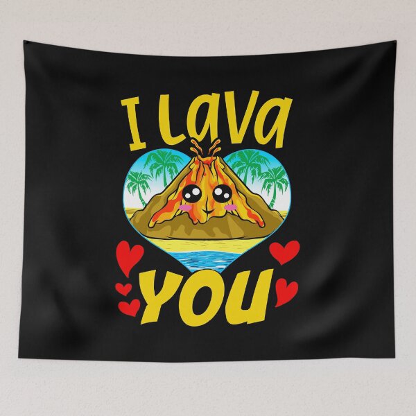 Item preview, Cute & Funny I Lava You Volcano Valentine's Day designed and sold by perfectpresents.