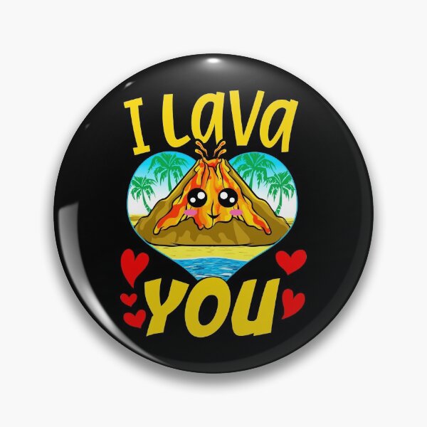 Item preview, Cute & Funny I Lava You Volcano Valentine's Day designed and sold by perfectpresents.