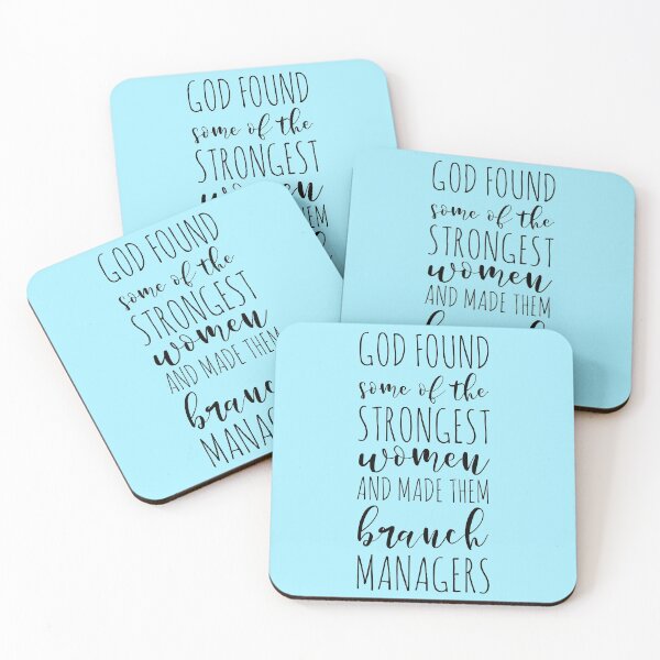 Item preview, God Found Some Of The Strongest Women And Made Them Branch Managers designed and sold by kamrankhan.