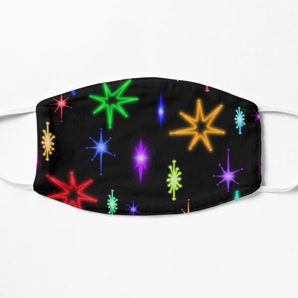 lebowski neon stars Mask