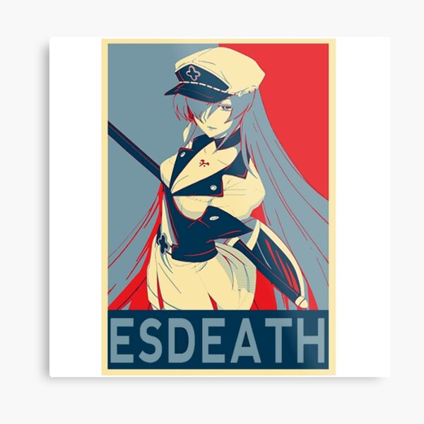 Akame Ga Kill!: Esdeath Paperized