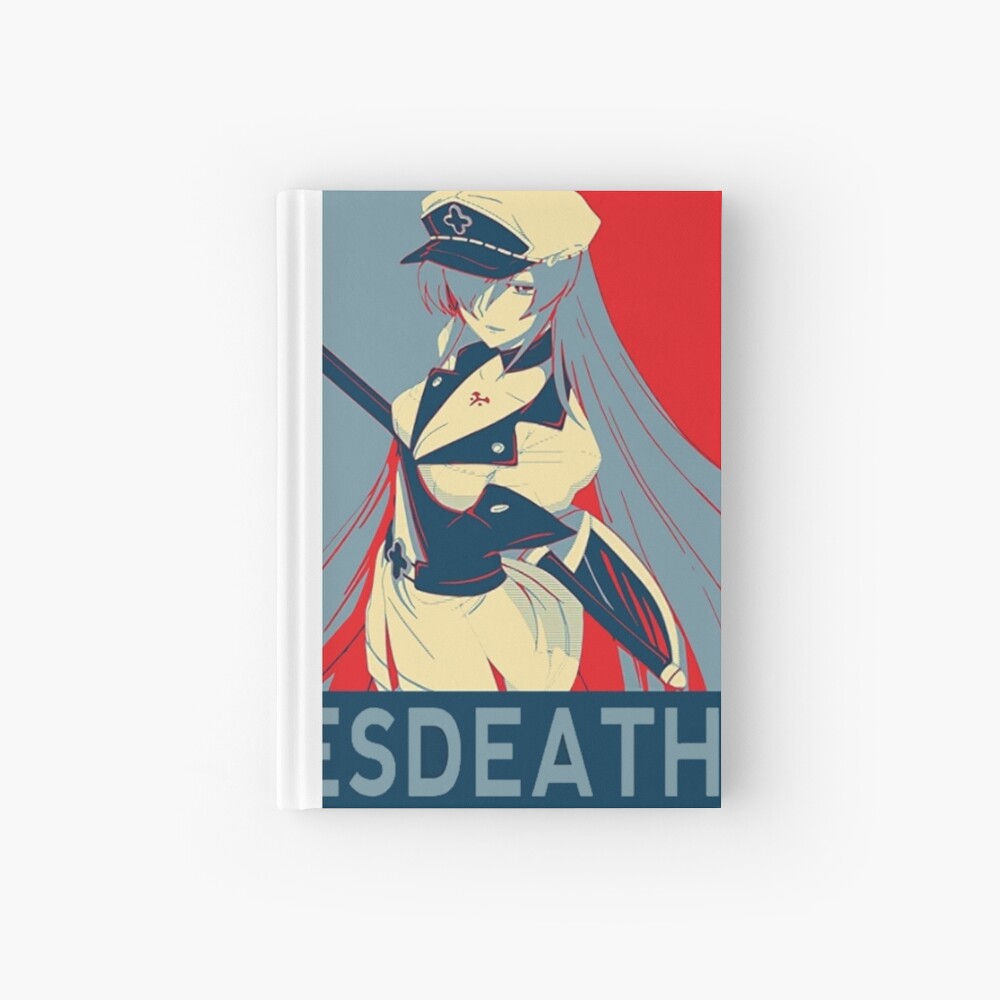 Esdeath manga Waifu : Akame ga Kill Postcard by Anna Blonwell