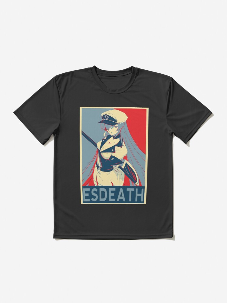 Esdeath - Akame ga kill Anime Girl Unisex T-shirt - kawaiiwaru