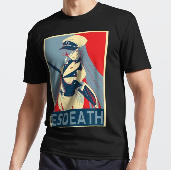 Esdeath - Akame ga kill Anime Girl Unisex T-shirt - kawaiiwaru