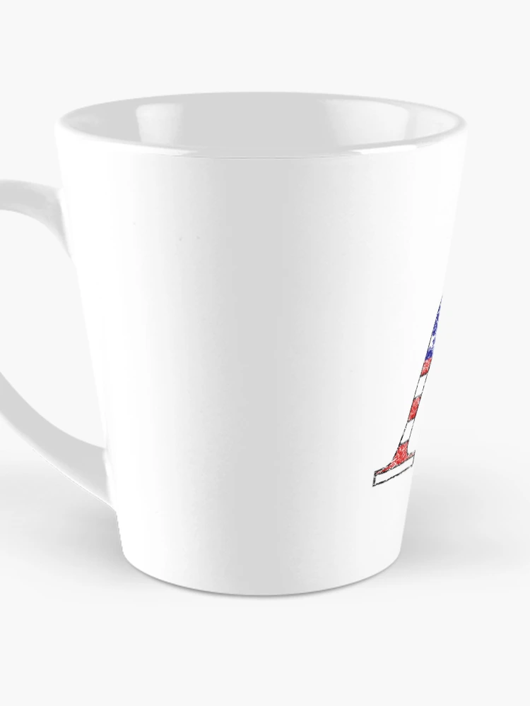 Thumbnail 3 von 4, Kaffeebecher, American Alpha Roundel lambda designt und verkauft von RPHDesigns.
