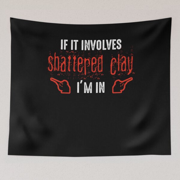 Item preview, Skeet Clay Shooting Pigeon Trap Bird Hunters Shotgun Shells Shattered Clay PULL!  designed and sold by TopTeeShop.