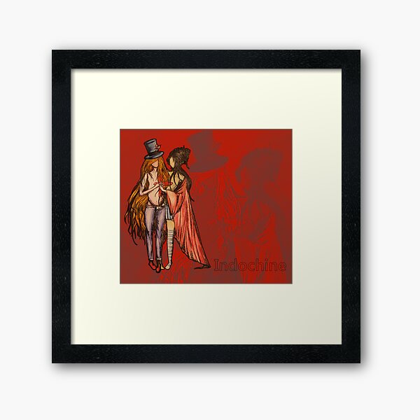 Indochinoises Framed Art Print